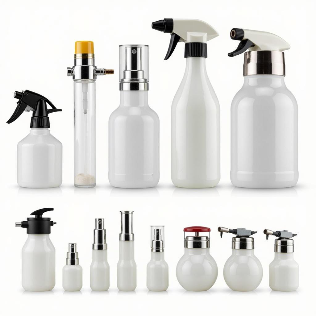 Different types of food grade pump sprayers