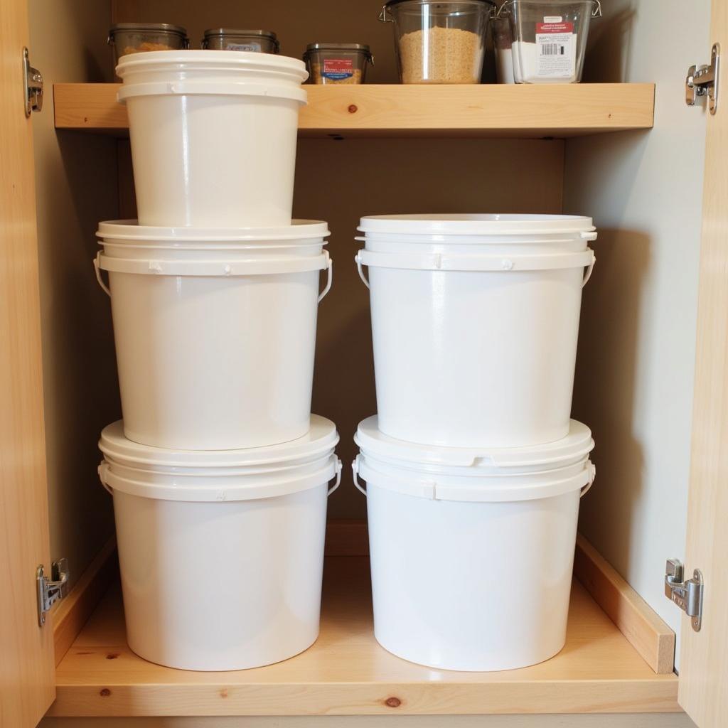 Square Food Grade Buckets for Optimal Storage