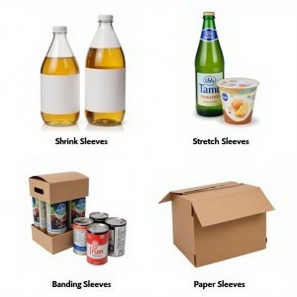 Different Types of Food Packaging Sleeves