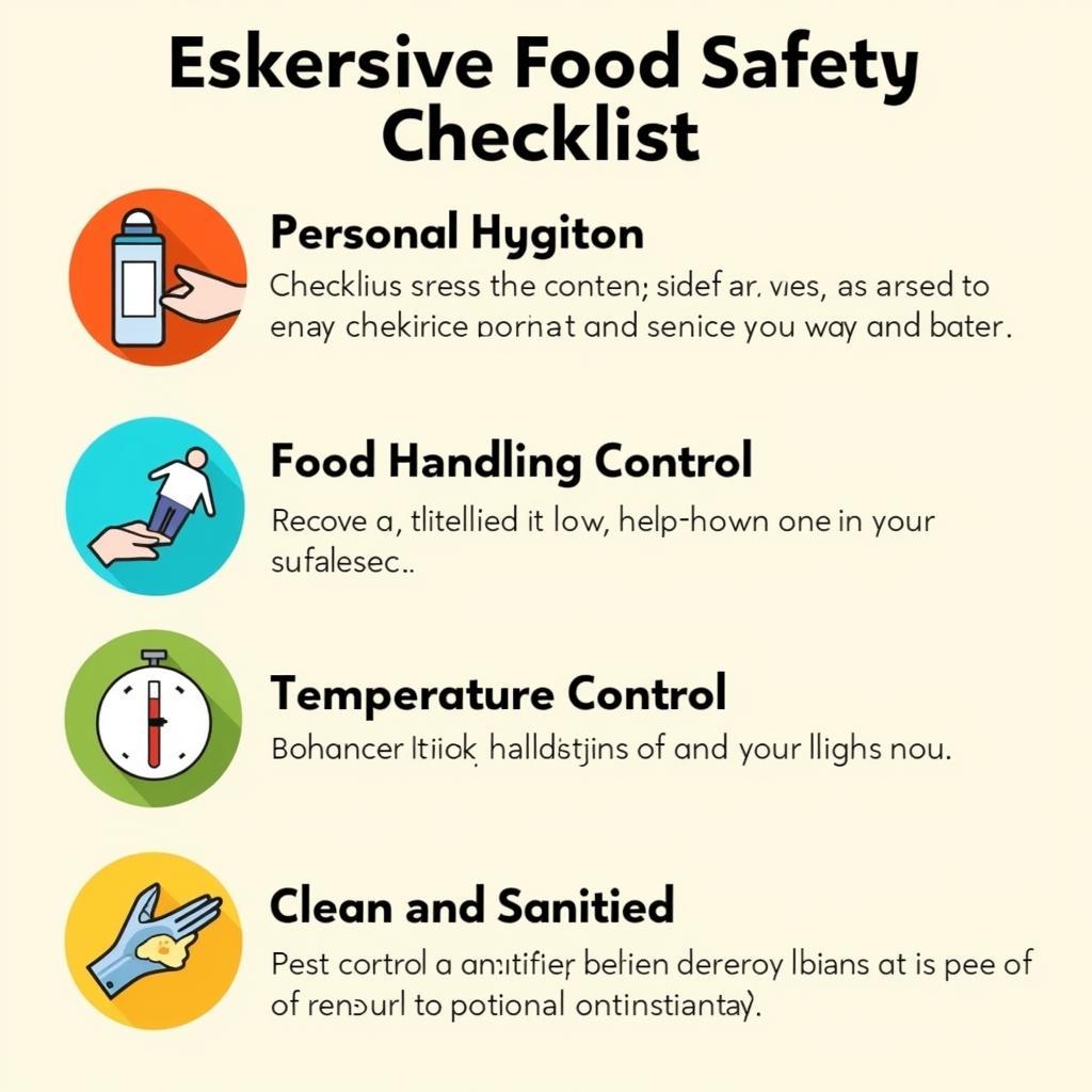 Food Safety Checklist