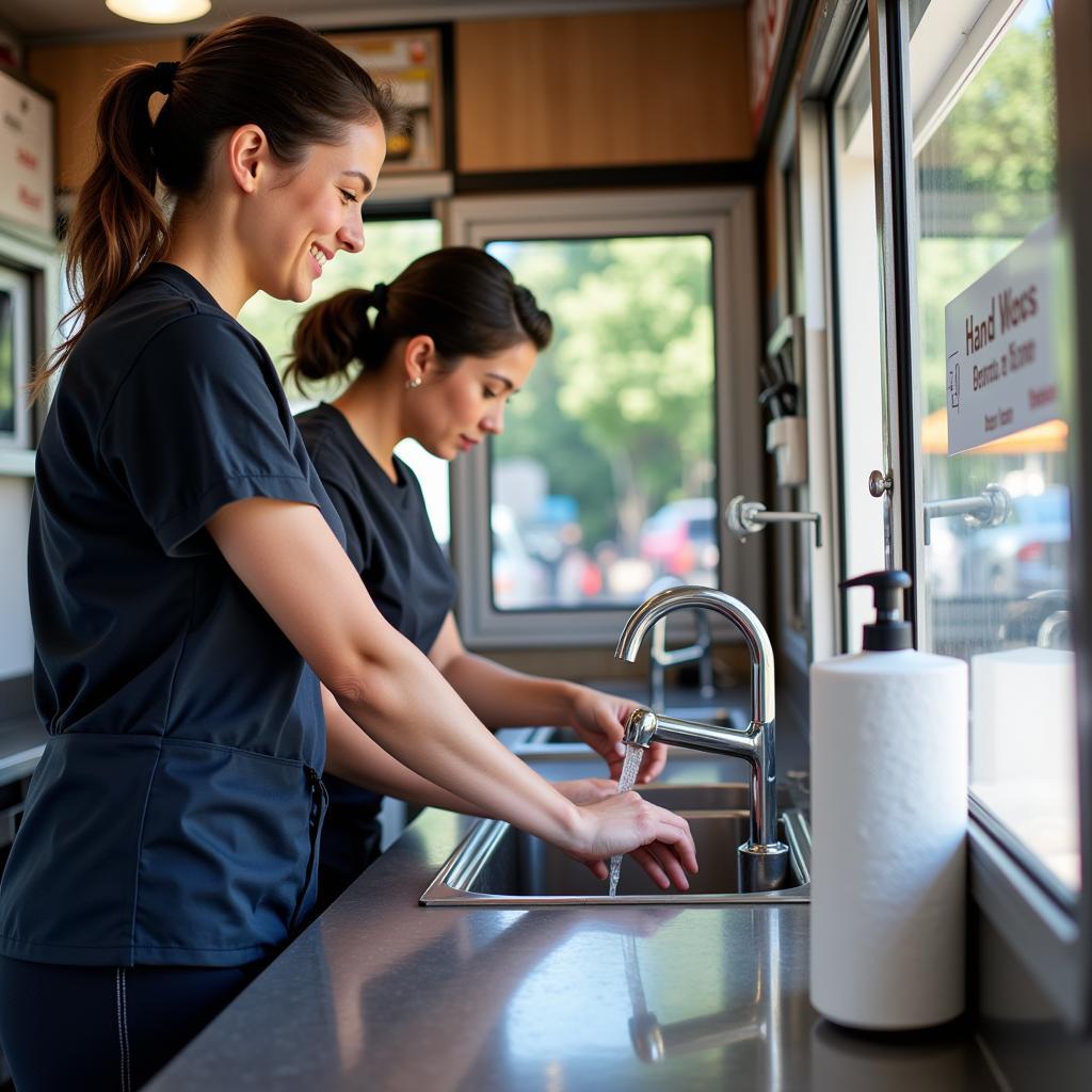 Food Safety Practices Inside a Florida Food Truck