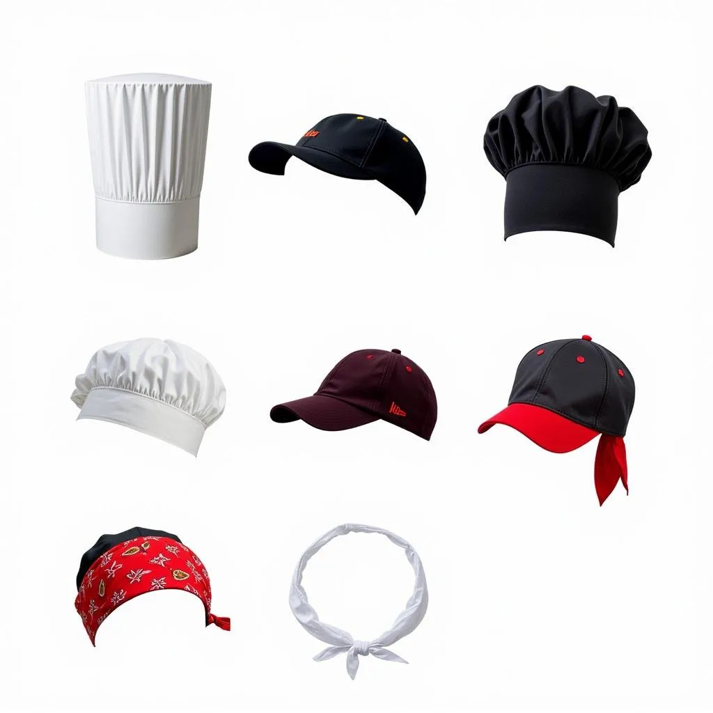 Different Types of Food Service Hats