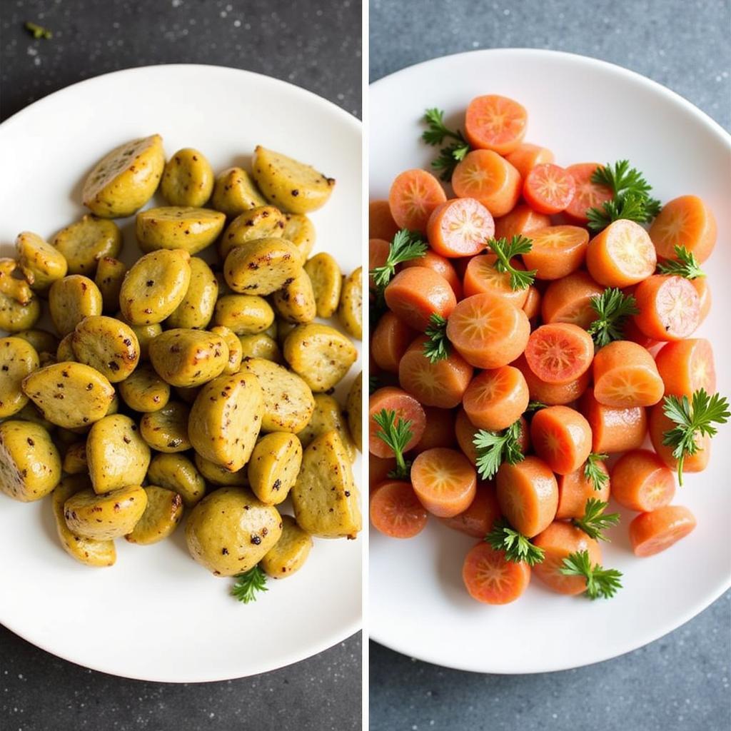 Comparing Food Tabs to Fresh Ingredients