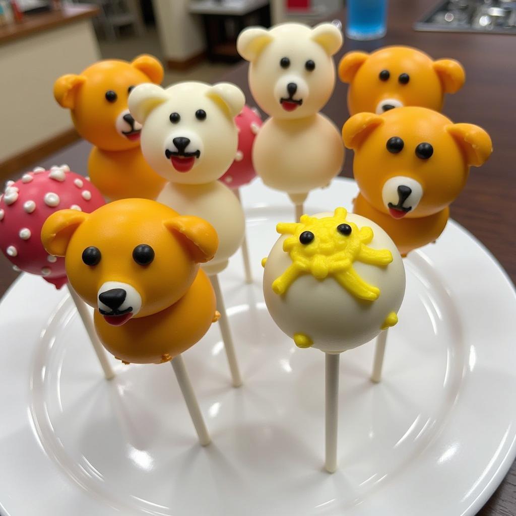 Food Teddy Bear Cake Pops