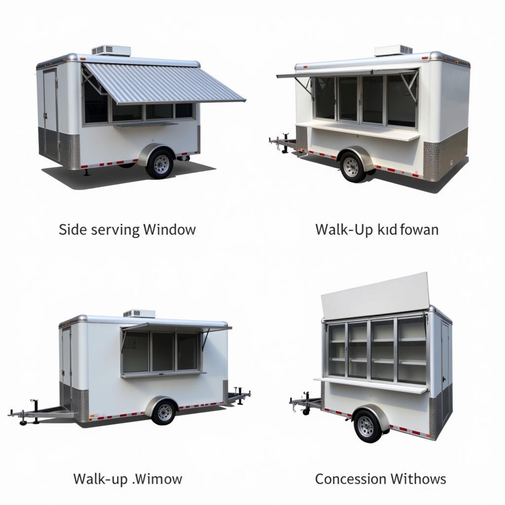 Food Trailer Window Styles