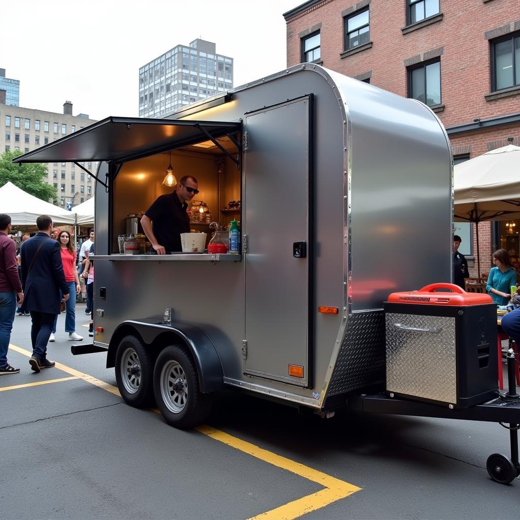 Food Trailer with Inverter Generator