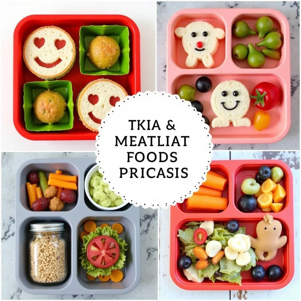 Food Tray Compartment Ideas for Kids and Adults