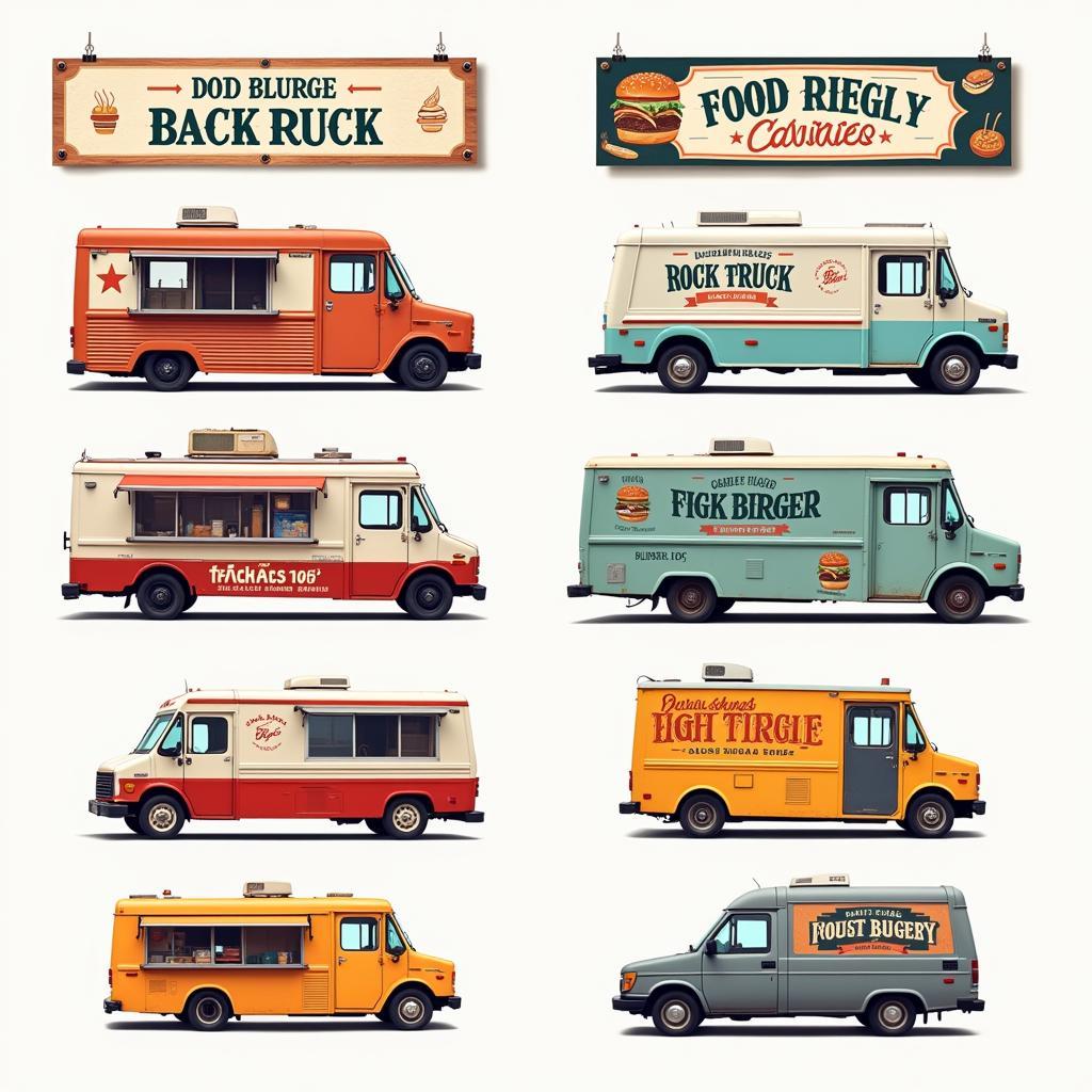 Examples of creative and attention-grabbing food truck banners