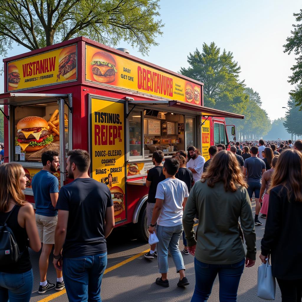 Food Truck Burger Mania