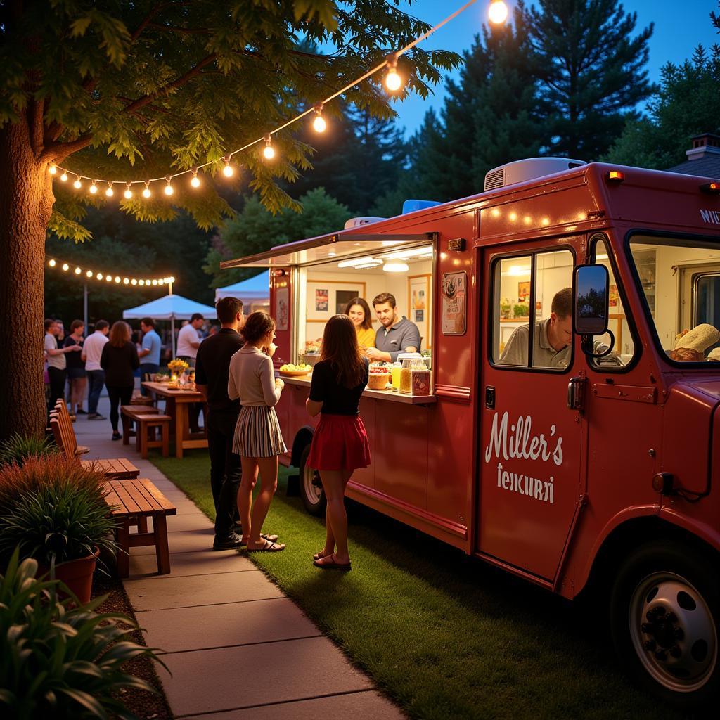 Food Truck Catering at an Event