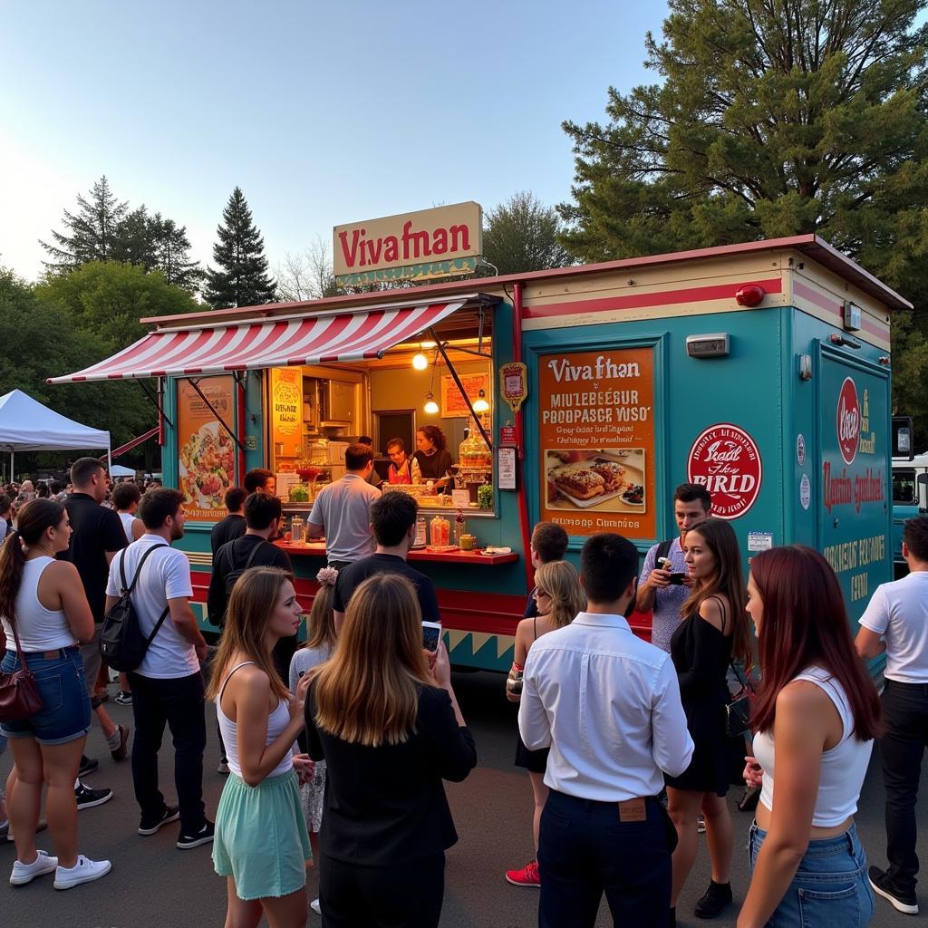 Food truck catering in Santa Rosa