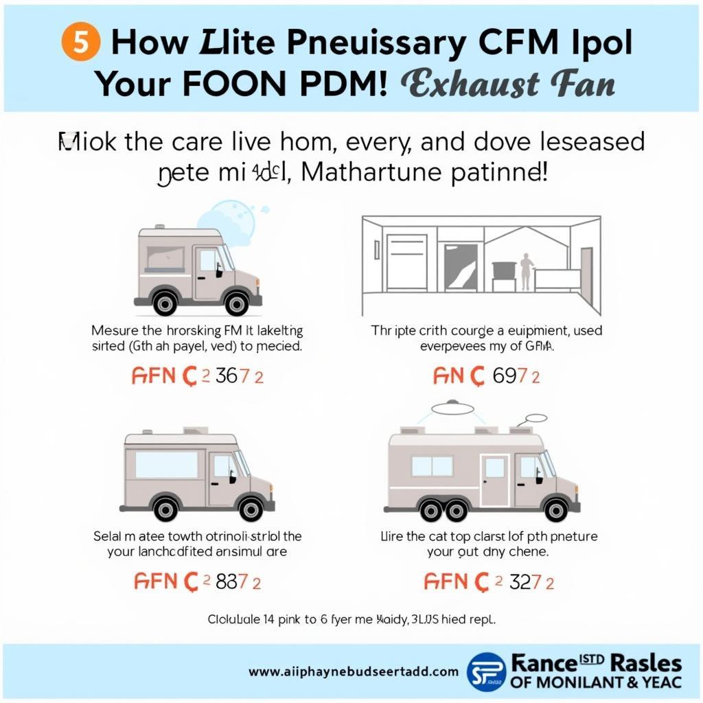 Food Truck Exhaust Fan CFM Calculation: Measuring Cooking Area and Equipment Considerations