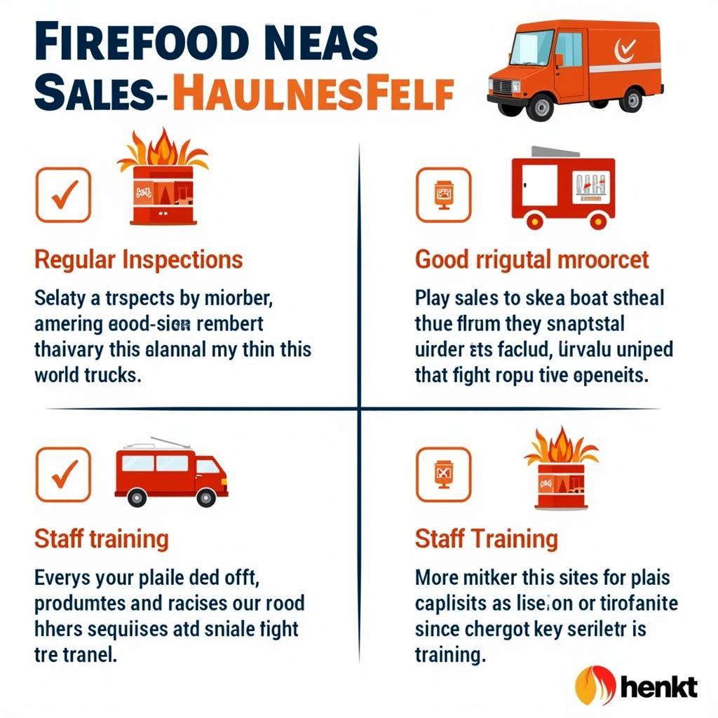 Food Truck Fire Safety Checklist