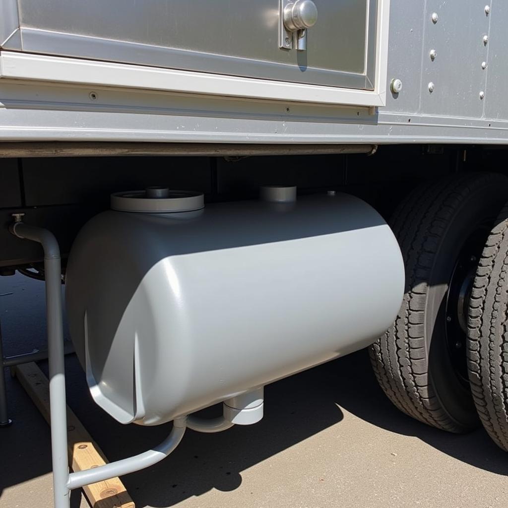 Food Truck Fresh Water Tank Installation