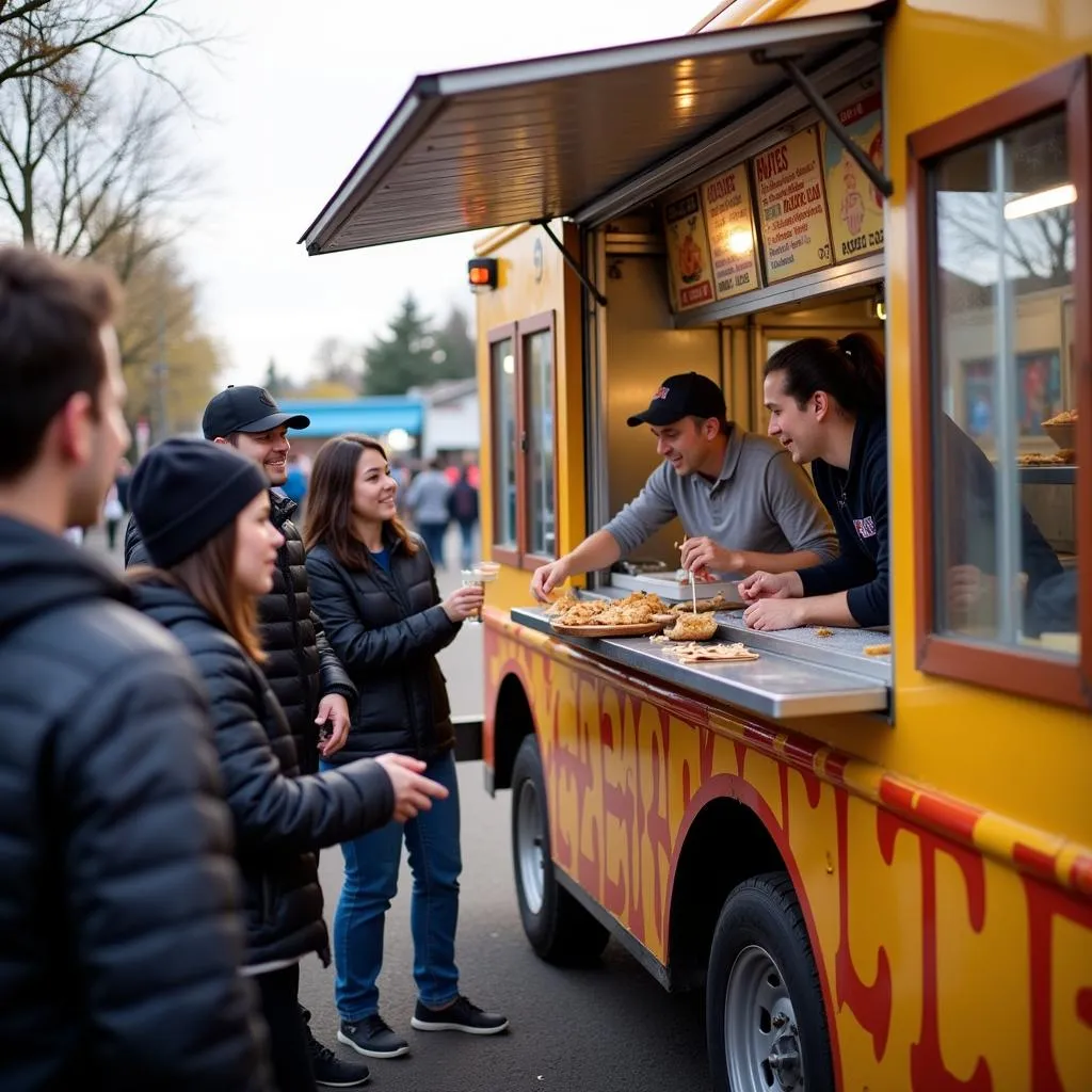 Food Truck in Albany OR Serving Customers