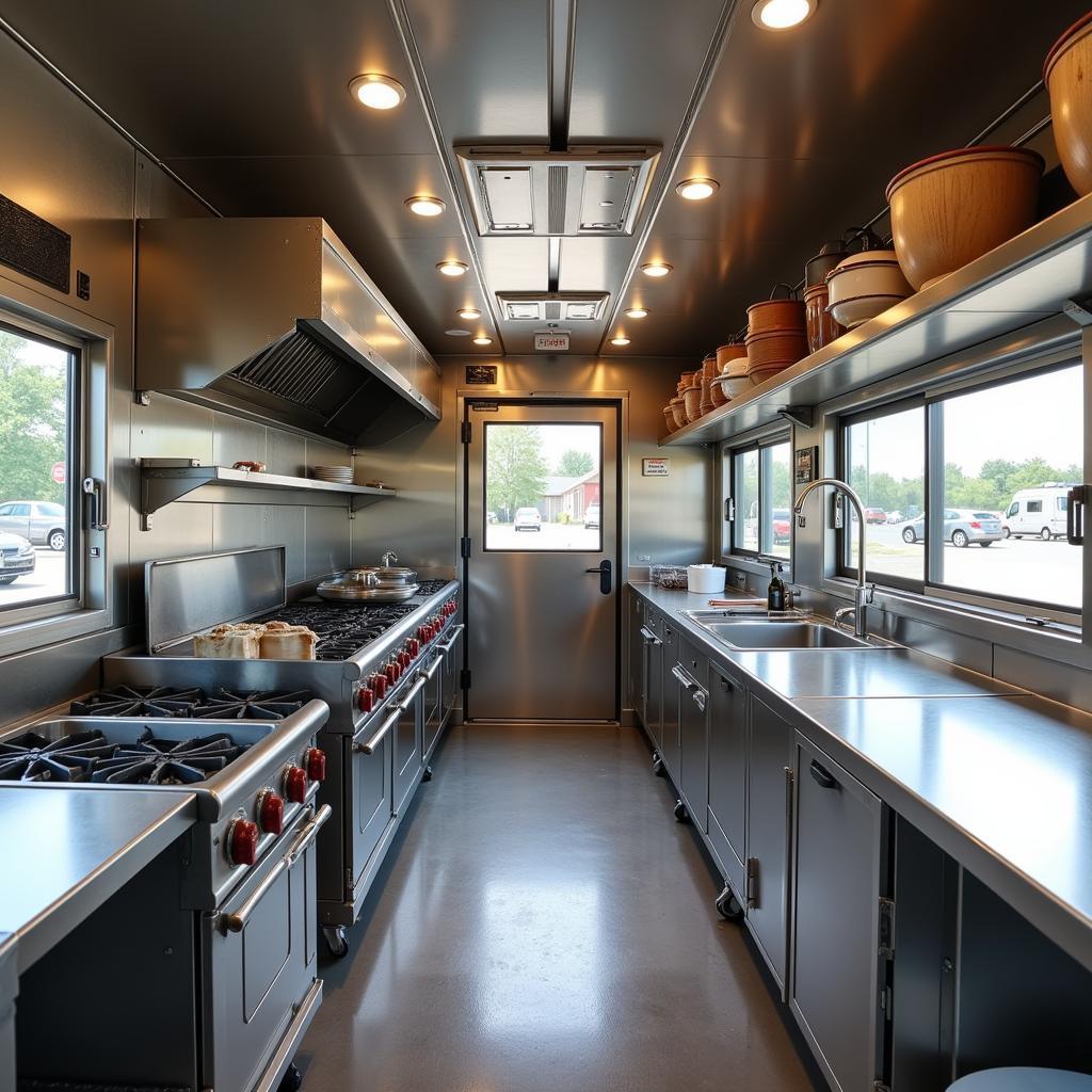 Food Truck Kitchen Layout