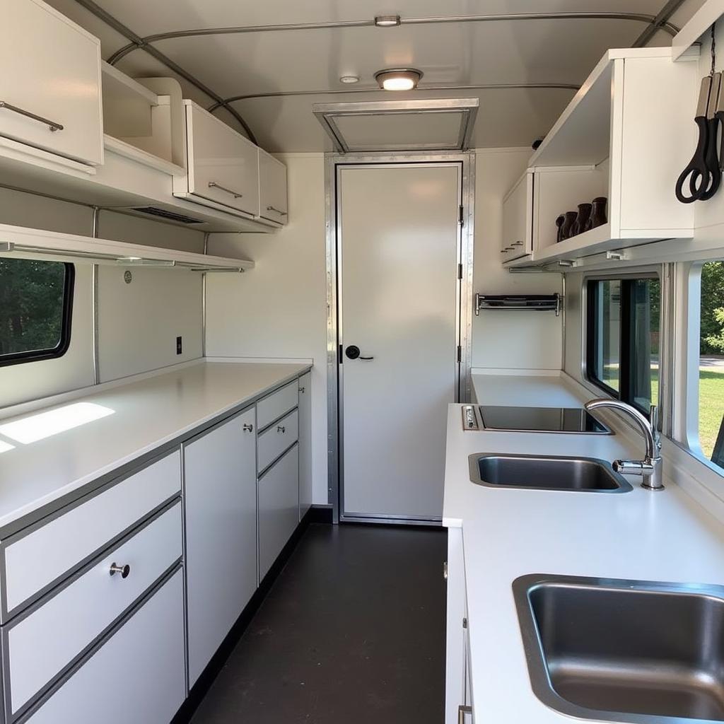 Food Truck Interior Storage Solutions