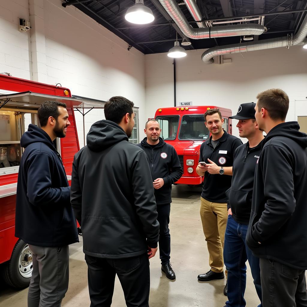 Food Truck Owners Meeting at a Commissary