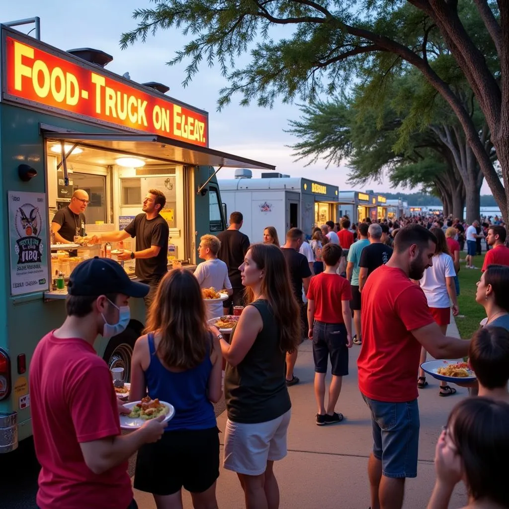 Food Truck Rally Lakeland FL Atmosphere