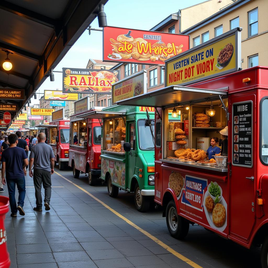 Food Truck Signage Outdoor