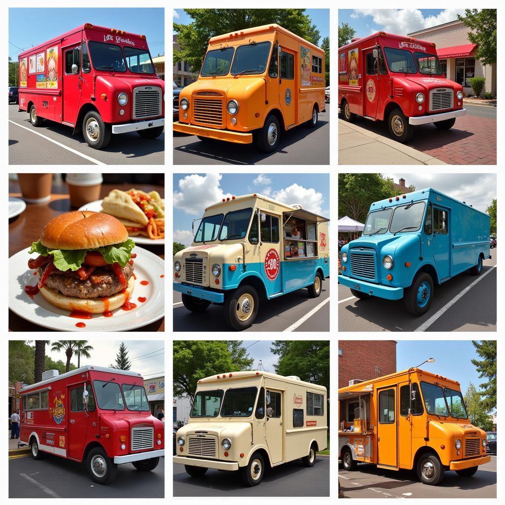 Food Truck Variety - An Array of Cuisines