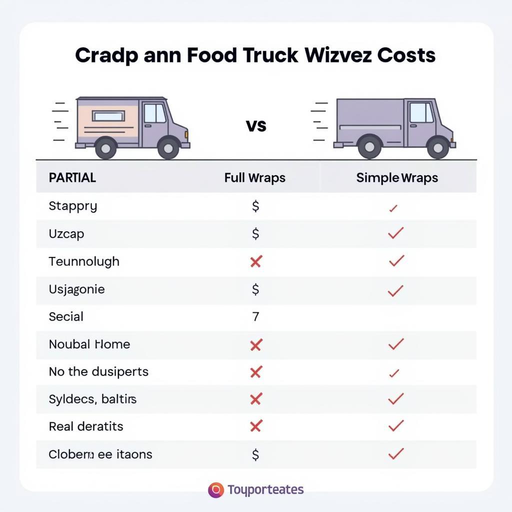 Food Truck Wrap Cost Comparison