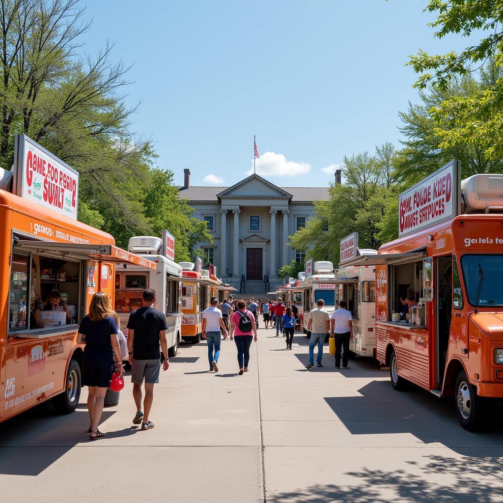 Food Trucks near Sloomoo Institute