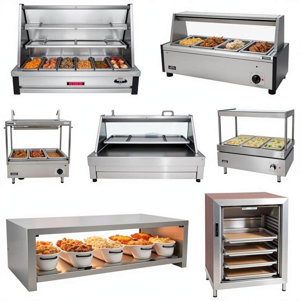 Types of Food Warmer Shelves