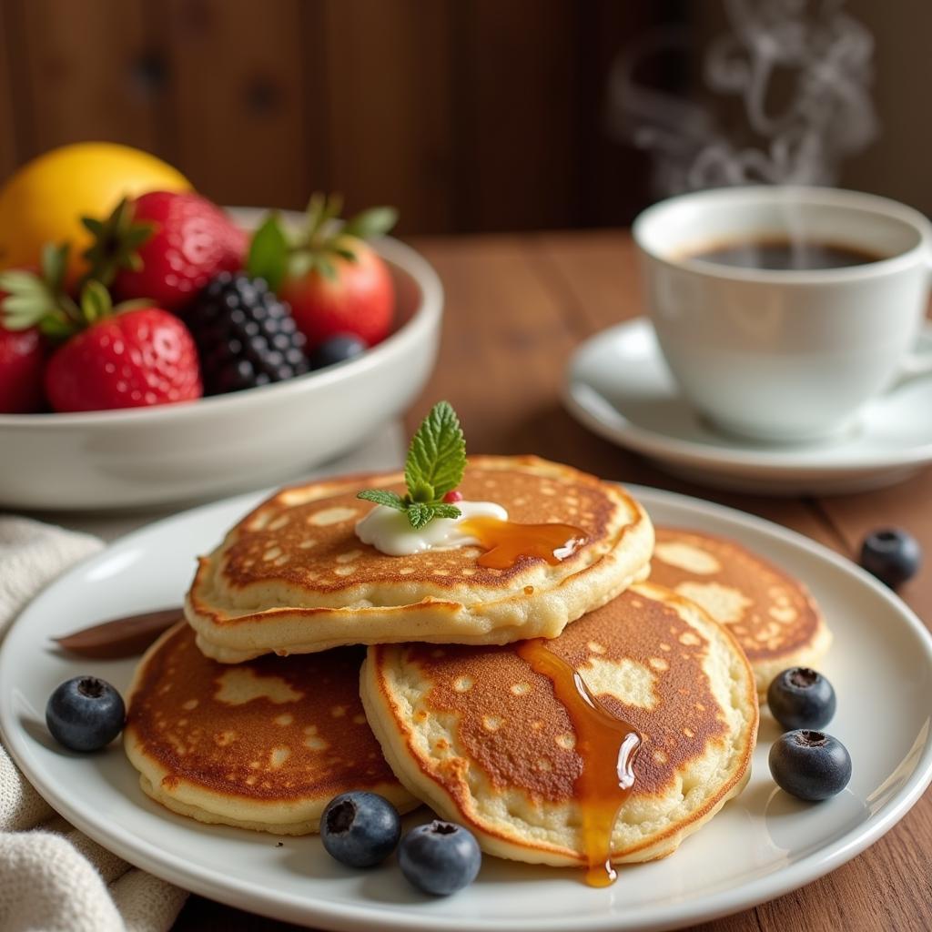 Food Warming Plate Breakfast