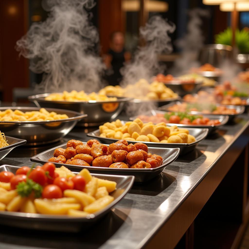 Food Warming Plate Buffet