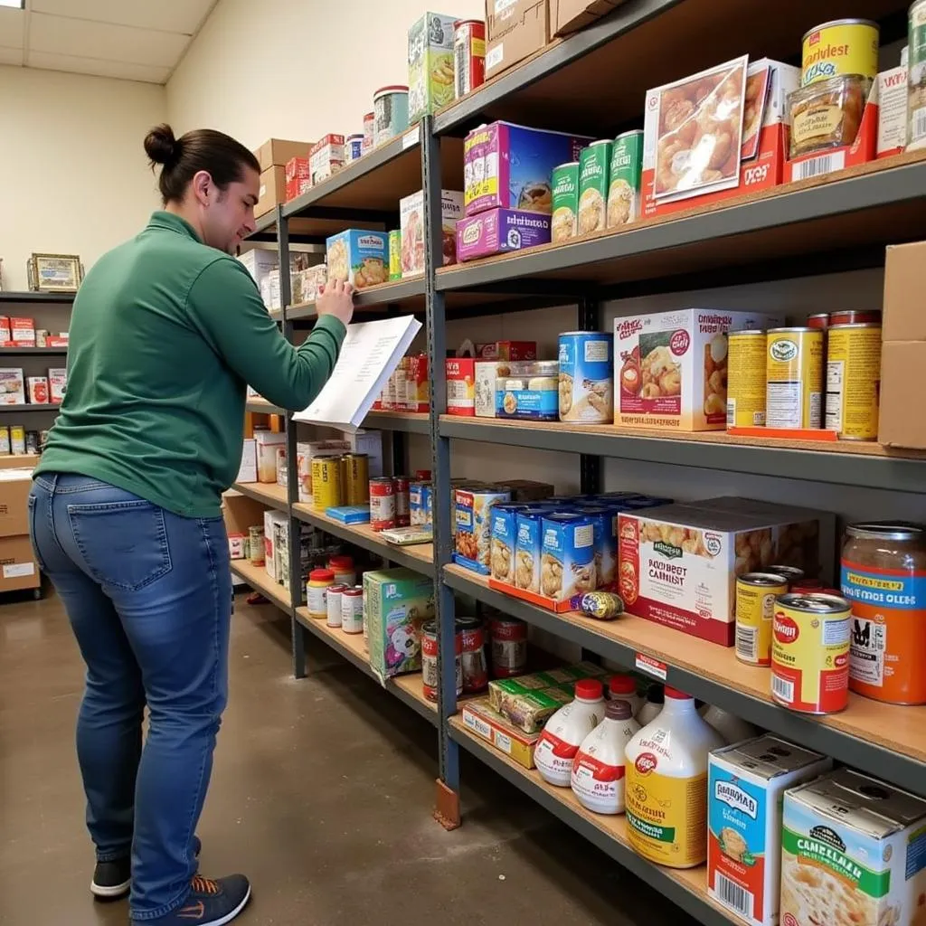 Modesto Food Pantry Support