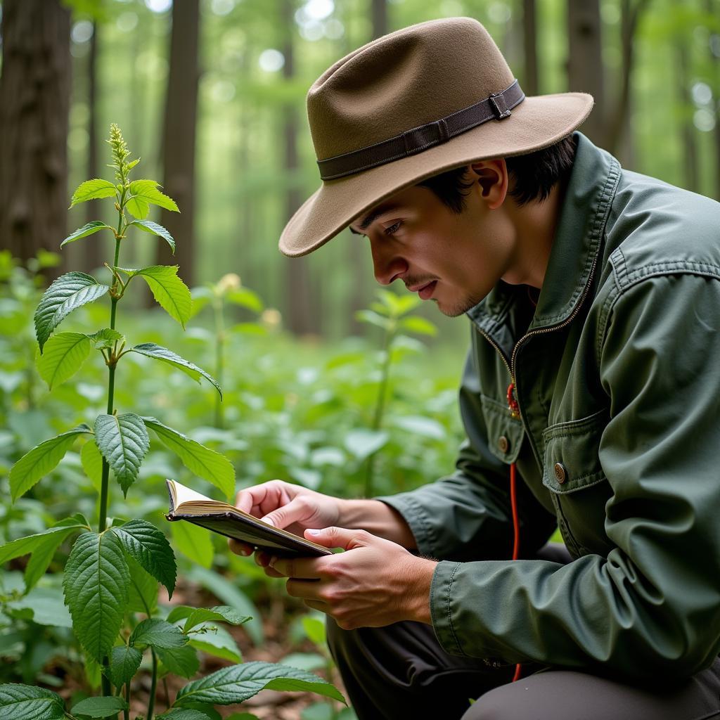 Foraging for Edible Plants in the Wild