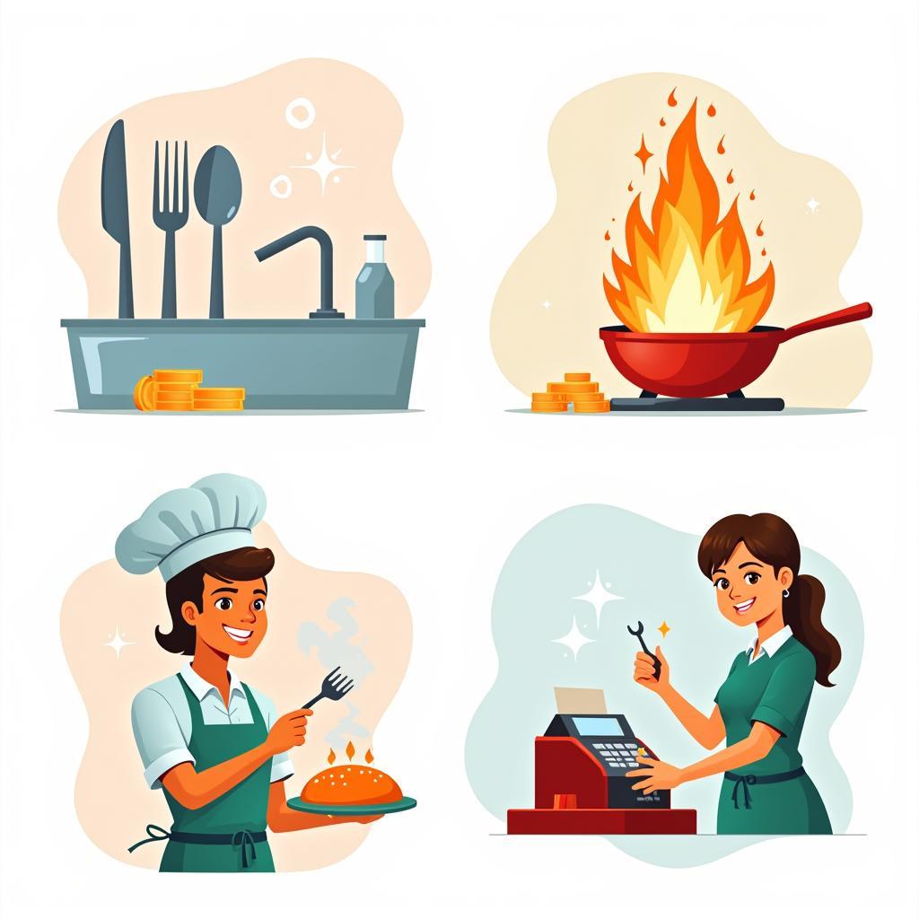 The 4 C's of Food Service: Cleanliness, Cooking, Customer Service, Cost