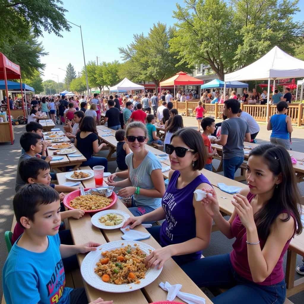 Free Food at a Vacaville Community Event