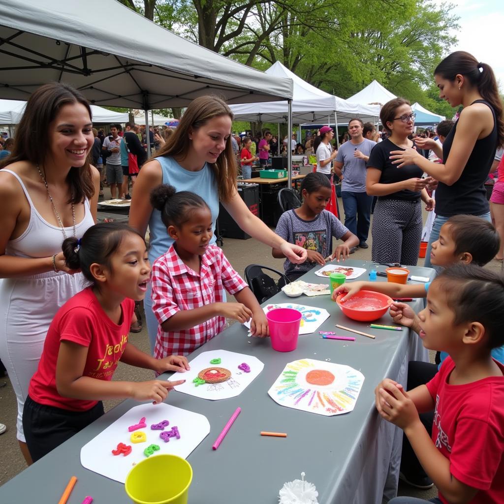 Family Fun Activities at Freedom Food Festival Lexington