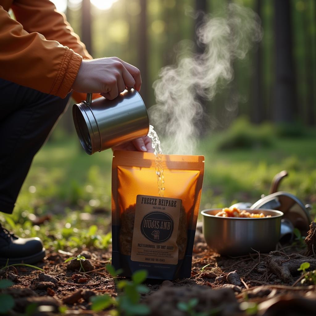 Freeze-Dried Camping Meal