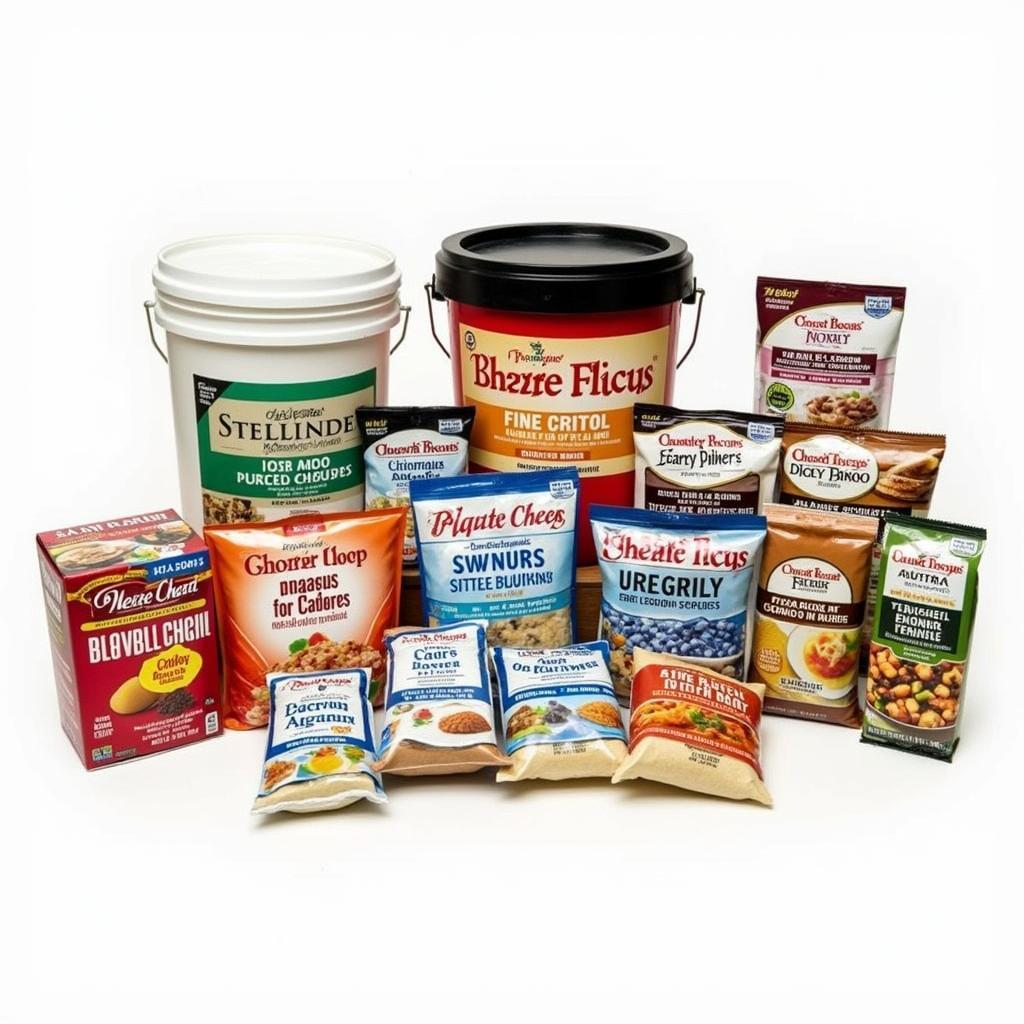 Assortment of Freeze Dried Food Kits