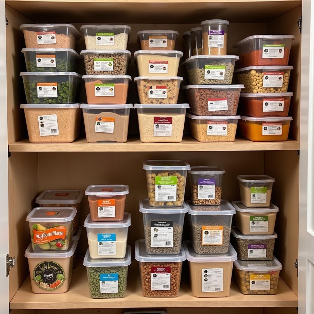 Freeze-Dried Food Storage