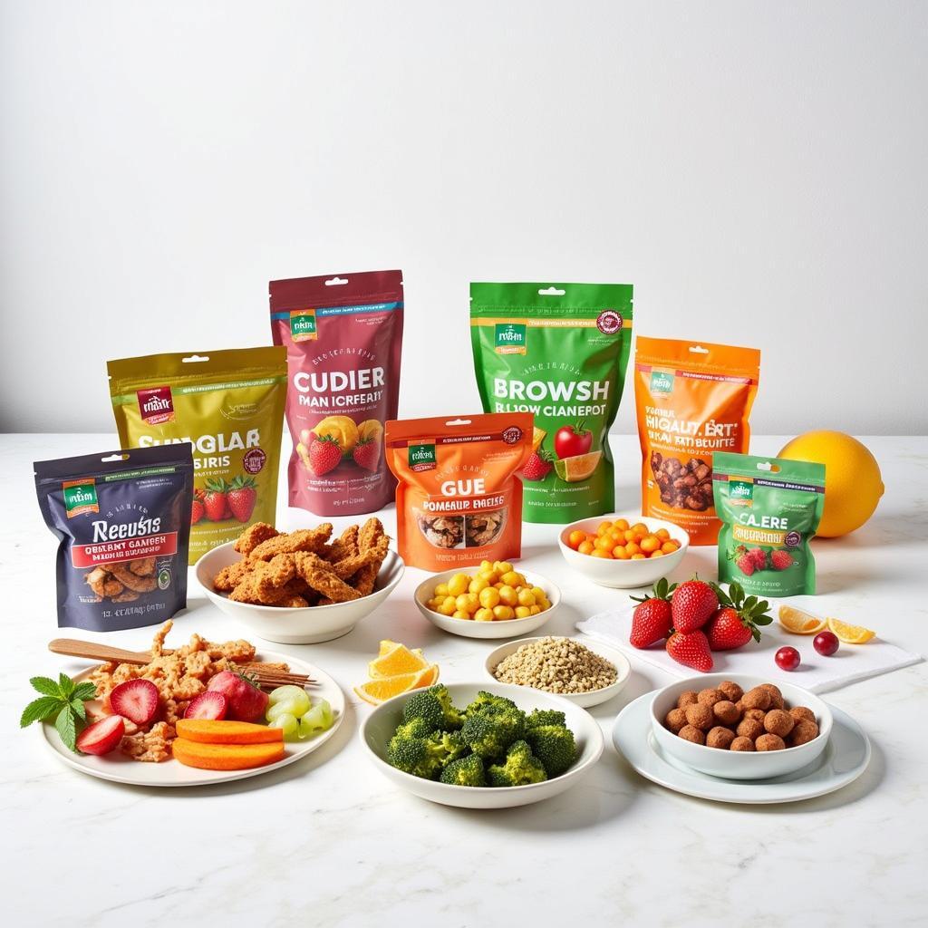 A Variety of Freeze-Dried Food Options