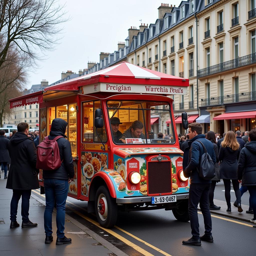 French Food Truck in Paris