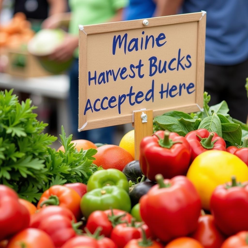 Fresh Produce at Farmers Market