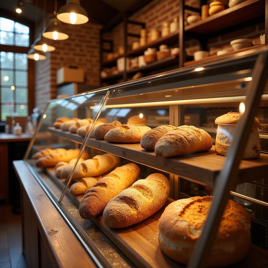 Cozy bakery interior in Friendship Heights