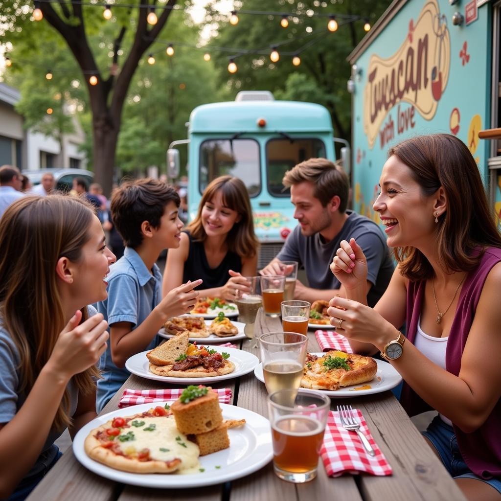 From Tuscany With Love Food Truck Customers