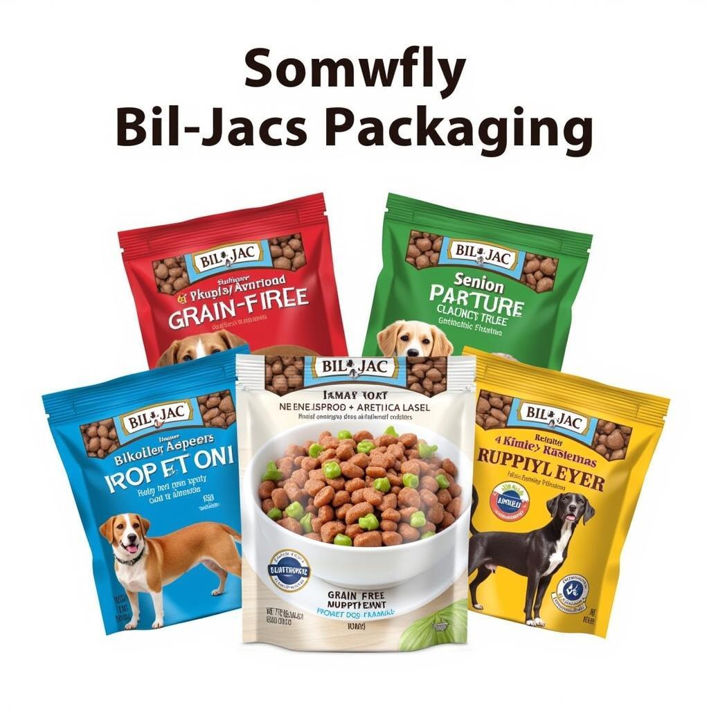 Frozen Bil-Jac Dog Food Variety