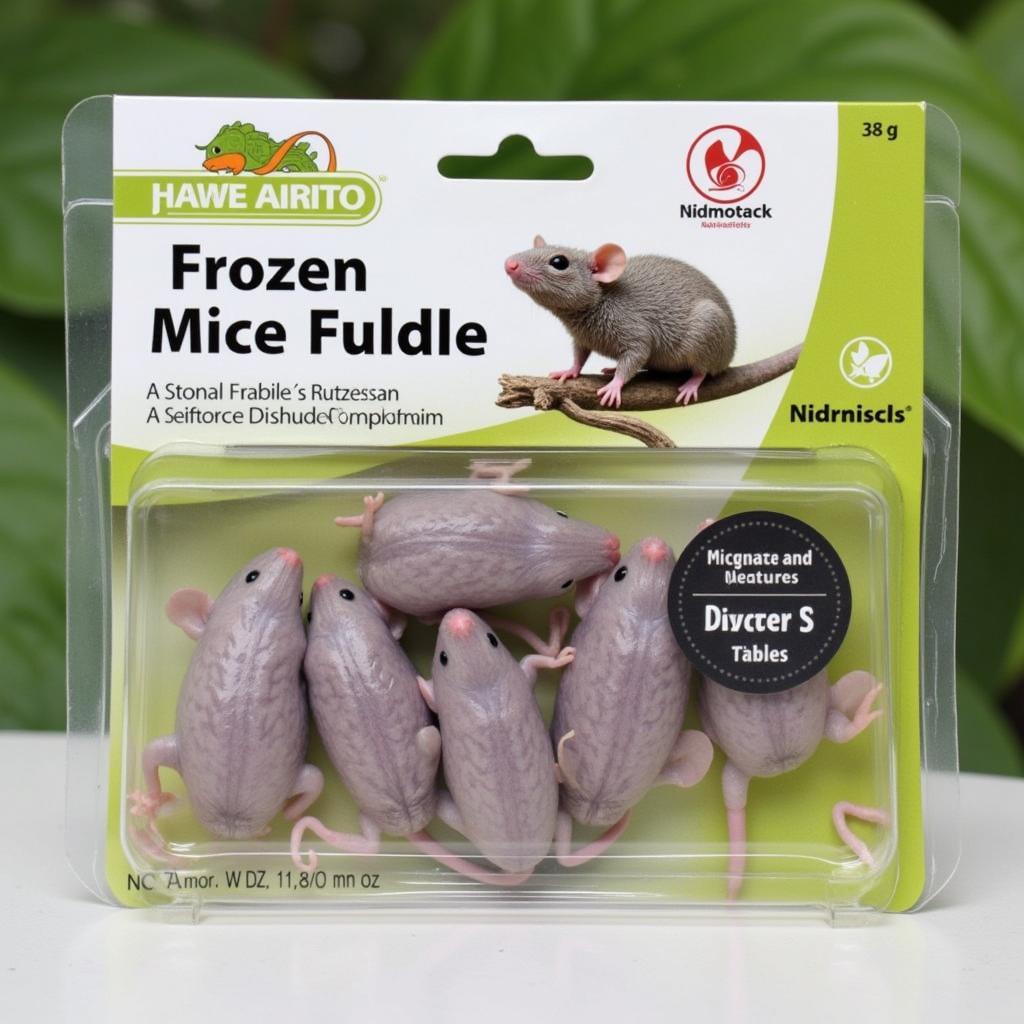 Frozen Mice for Reptiles