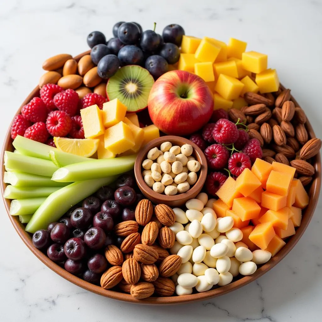 California fruit and snack gift basket