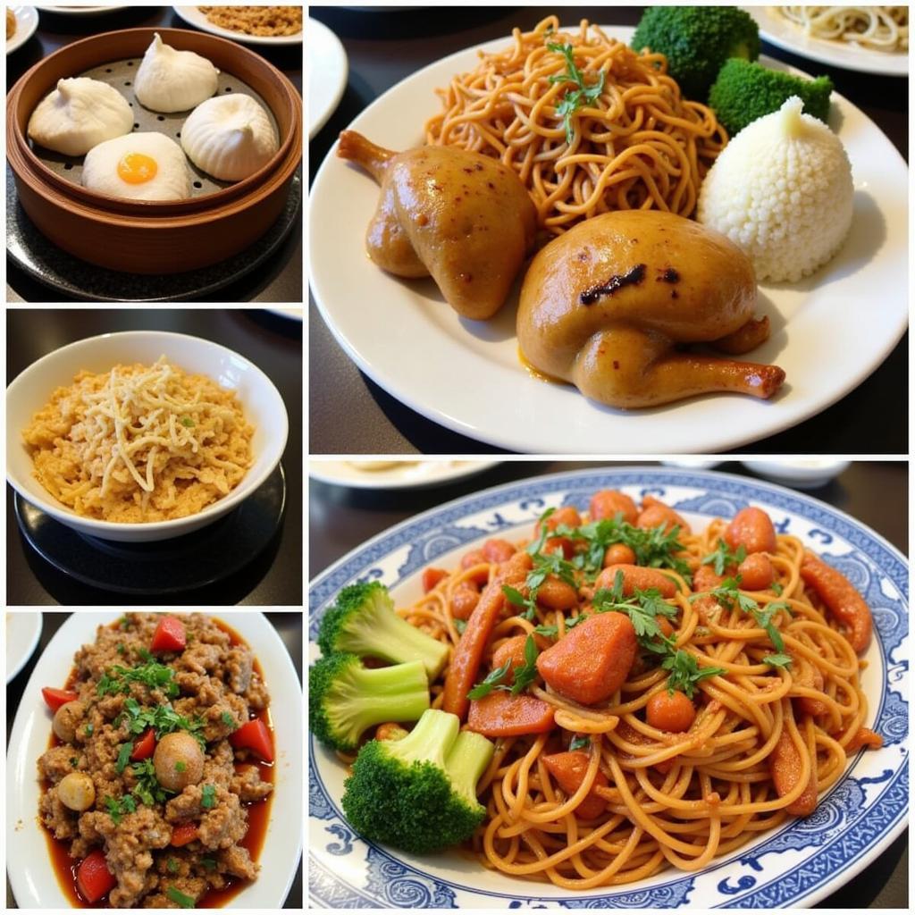 Variety of Chinese Dishes in Gaithersburg