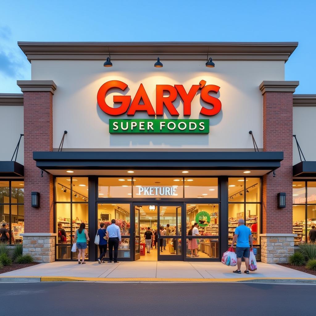 Gary's Super Foods Storefront