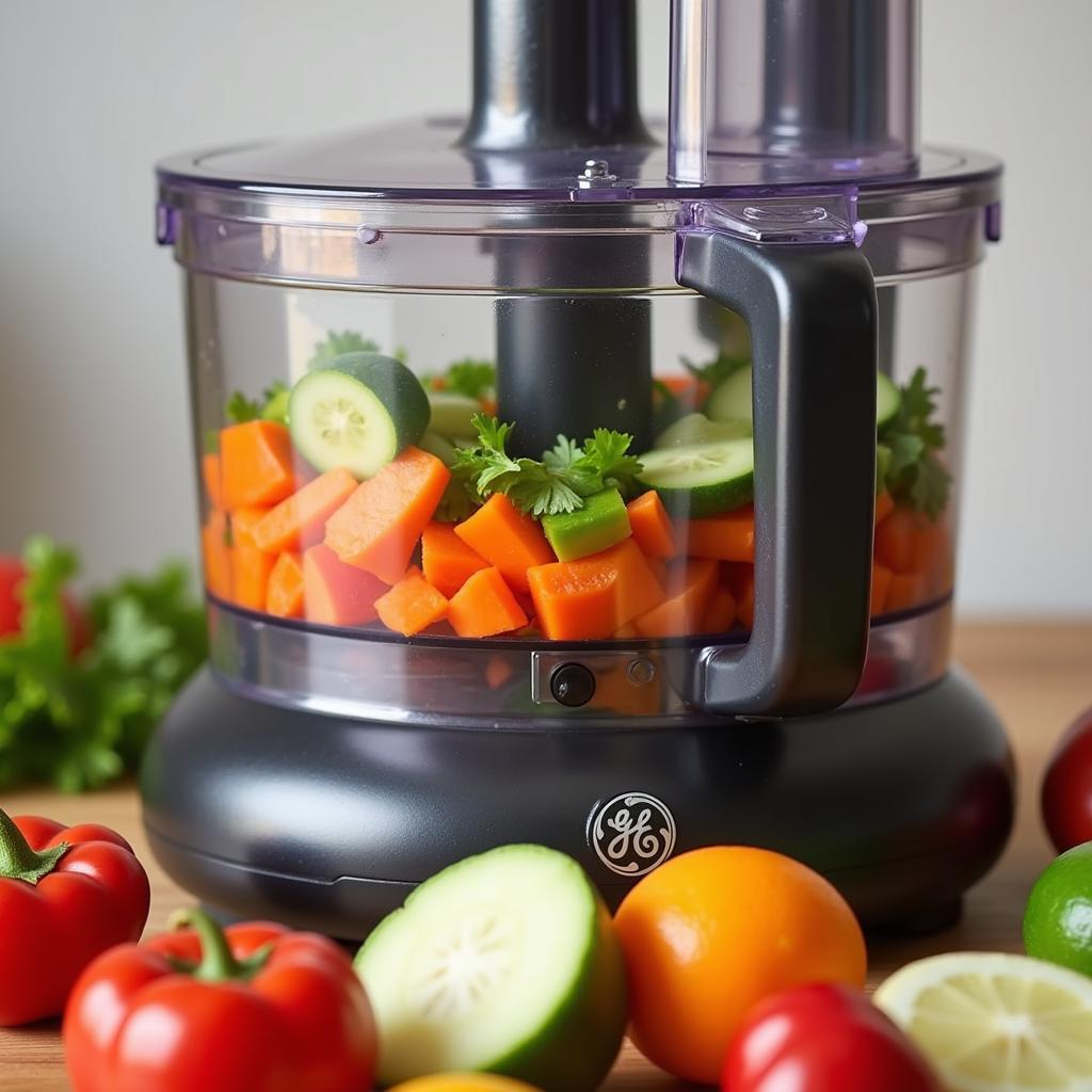  Effortless Food Prep with GE Food Processor 