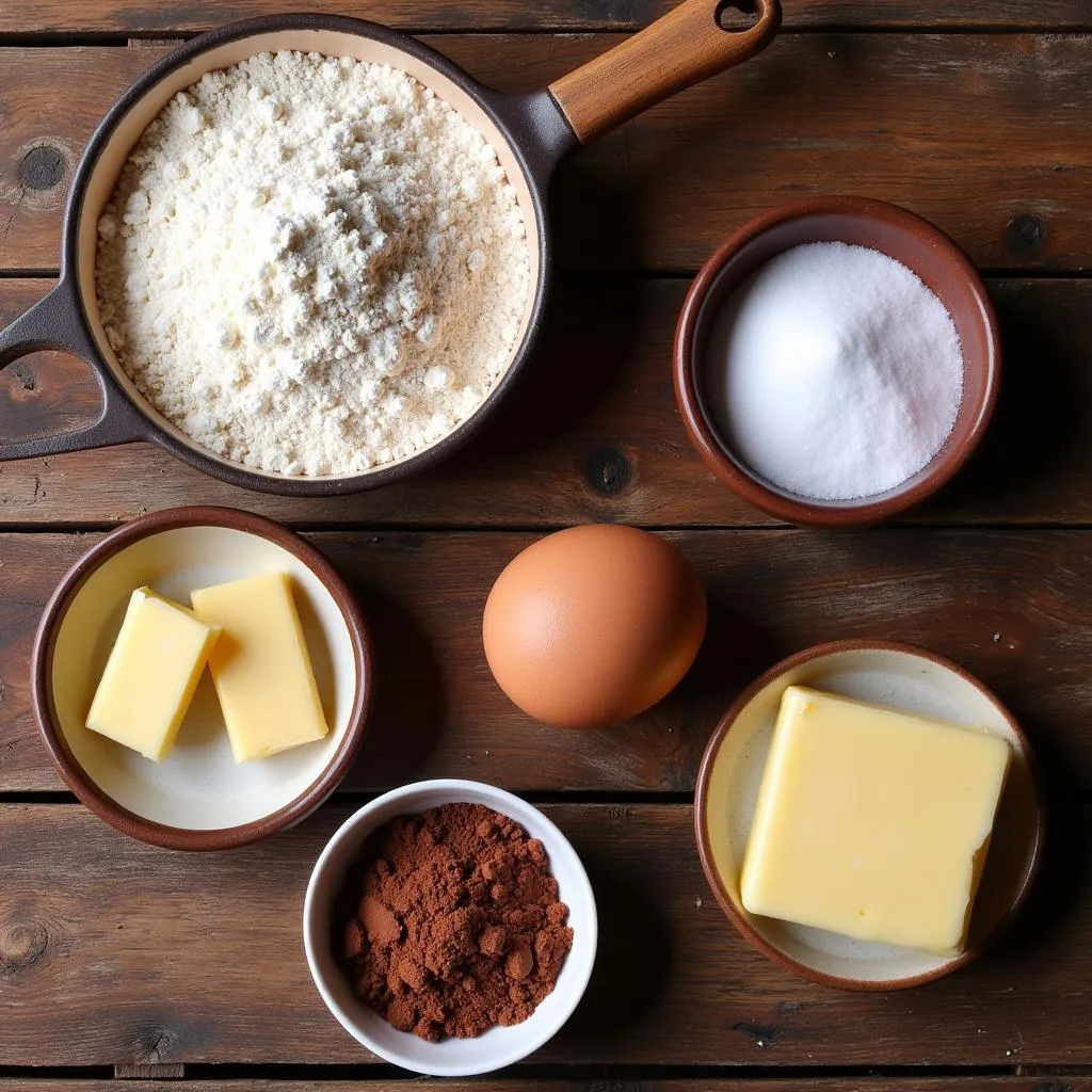 Gluten-Free Devil's Food Cake Ingredients